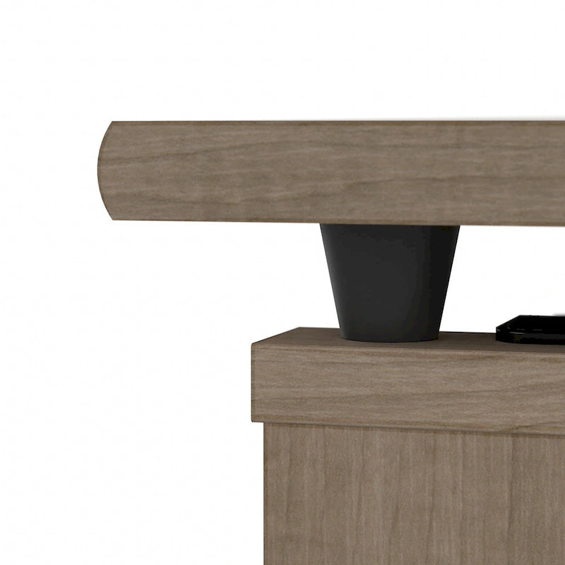 Retour de bureau  3 positions assis-debout de