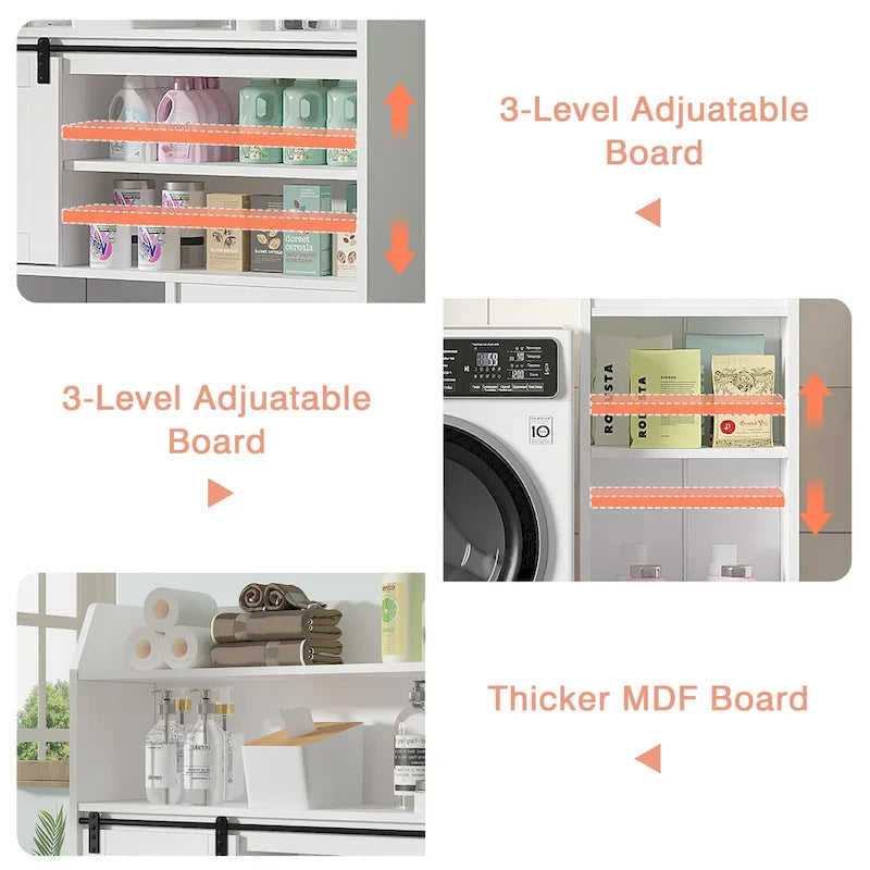 Meuble de rangement  pour toilettes, avec cadre en métal et étagères de rangement, organiseur de salle de bain avec étagères réglables