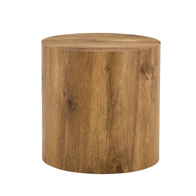 15,7 Table basse ronde moderne avec motif tendance et base stable pour le salon