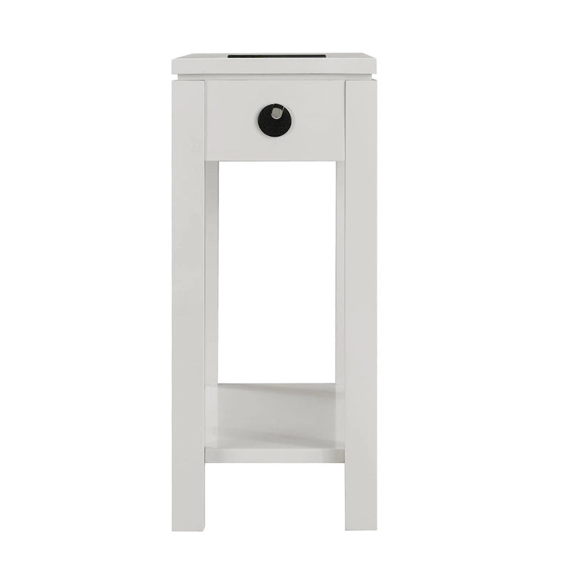 Table d'appoint Charging Cade Wood avec tiroir