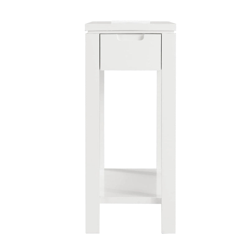 Table d'appoint Charging Cade Wood avec tiroir