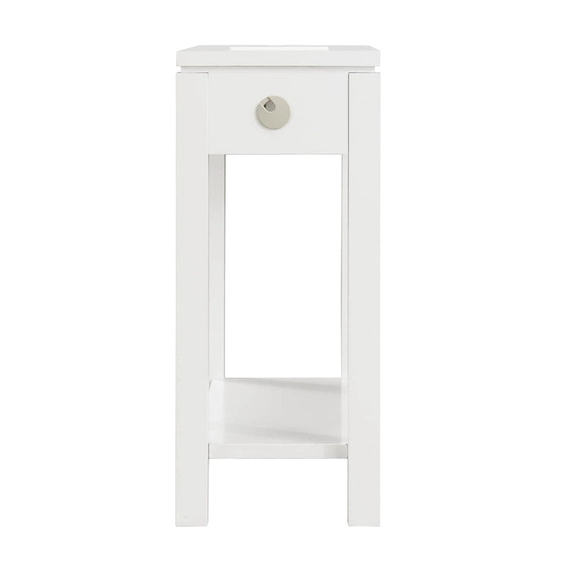 Table d'appoint Charging Cade Wood avec tiroir
