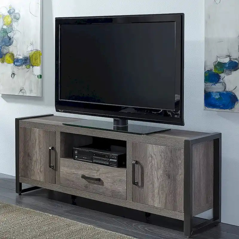 Meuble TV Greystone Opt avec piliers