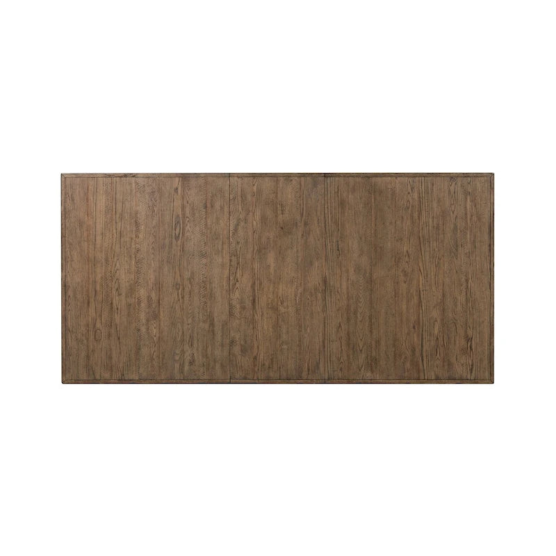 Table rectangulaire à pieds en ardoise - Noire