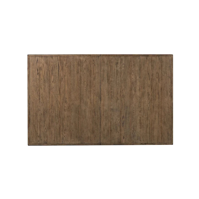 Table rectangulaire à pieds en ardoise - Noire