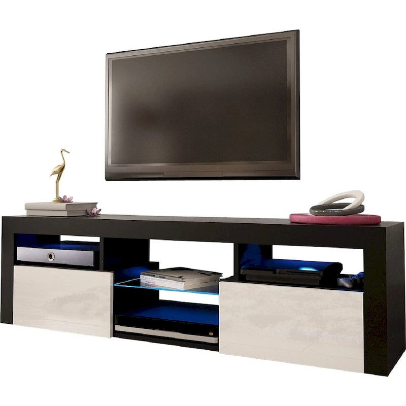 Meuble TV flottant mural  160 avec 16 couleurs de LED