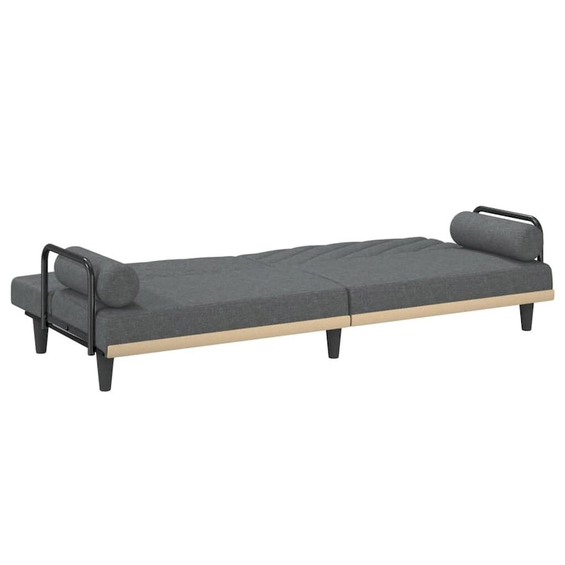 Canapé-lit avec accoudoirs Canapé Fauteuil inclinable Causeuse Tissu - 80,7 x 35 x 27,6