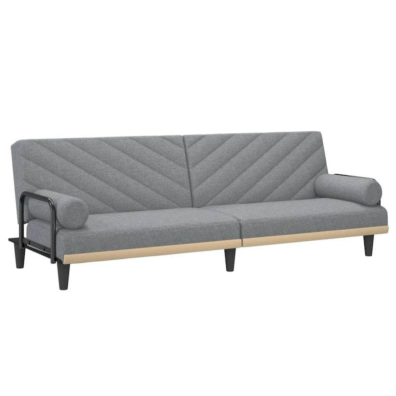 Canapé-lit avec accoudoirs Canapé Fauteuil inclinable Causeuse Tissu - 80,7 x 35 x 27,6