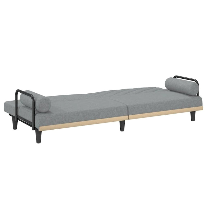 Canapé-lit avec accoudoirs Canapé Fauteuil inclinable Causeuse Tissu - 80,7 x 35 x 27,6