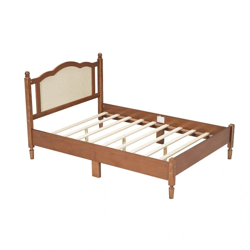 Lit plateforme en bois